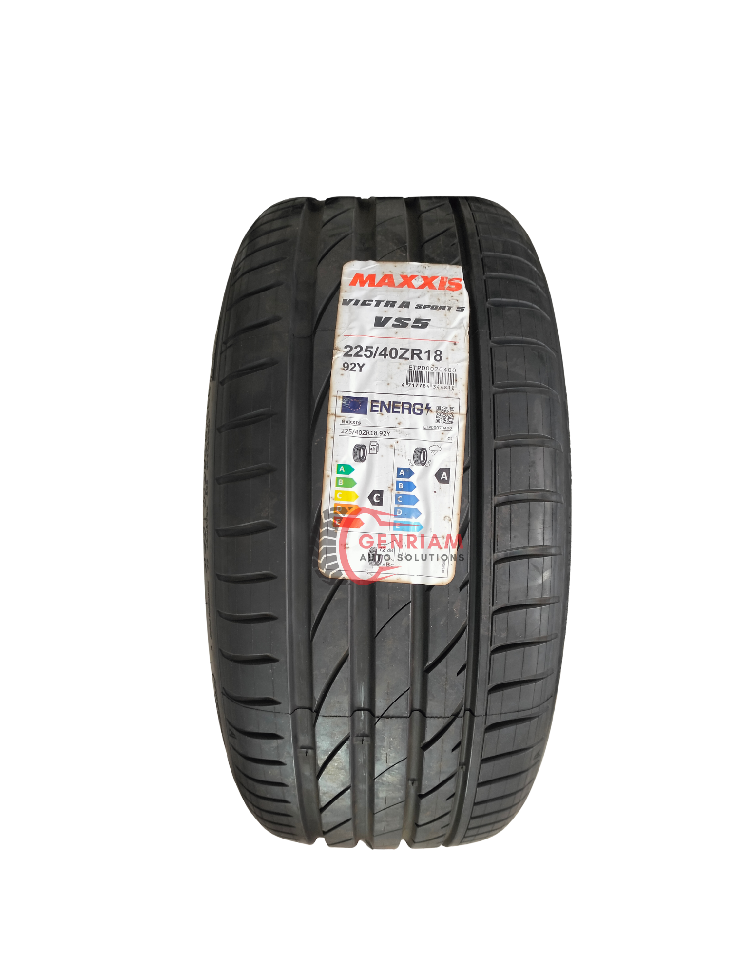 225/40R18 92Y MAXXIS VICTRA SPORT 5 VS5 TIRE